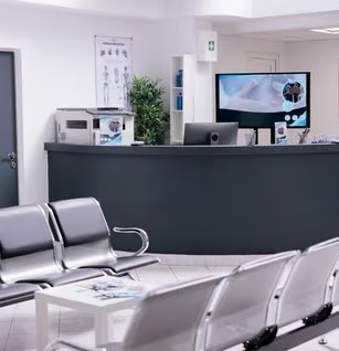 salle d'attente d'une clinique